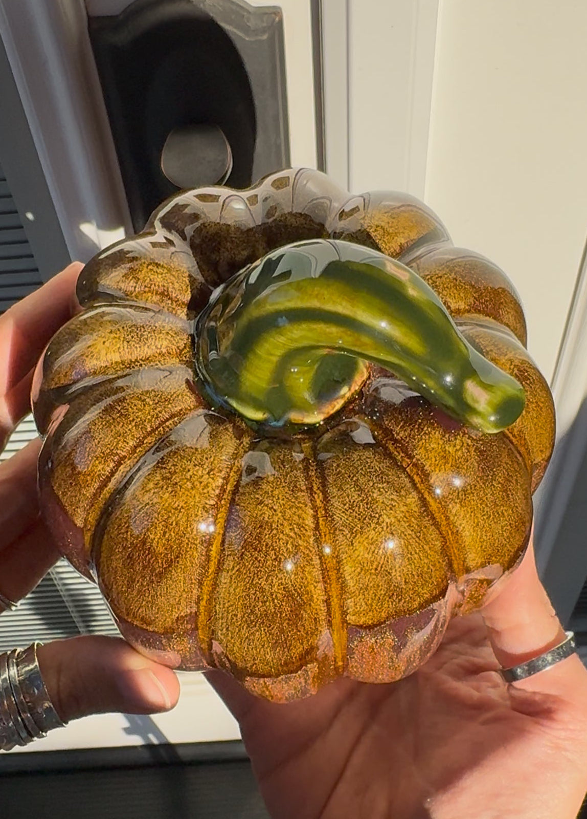 Harvest Pumpkin- Amber Copper