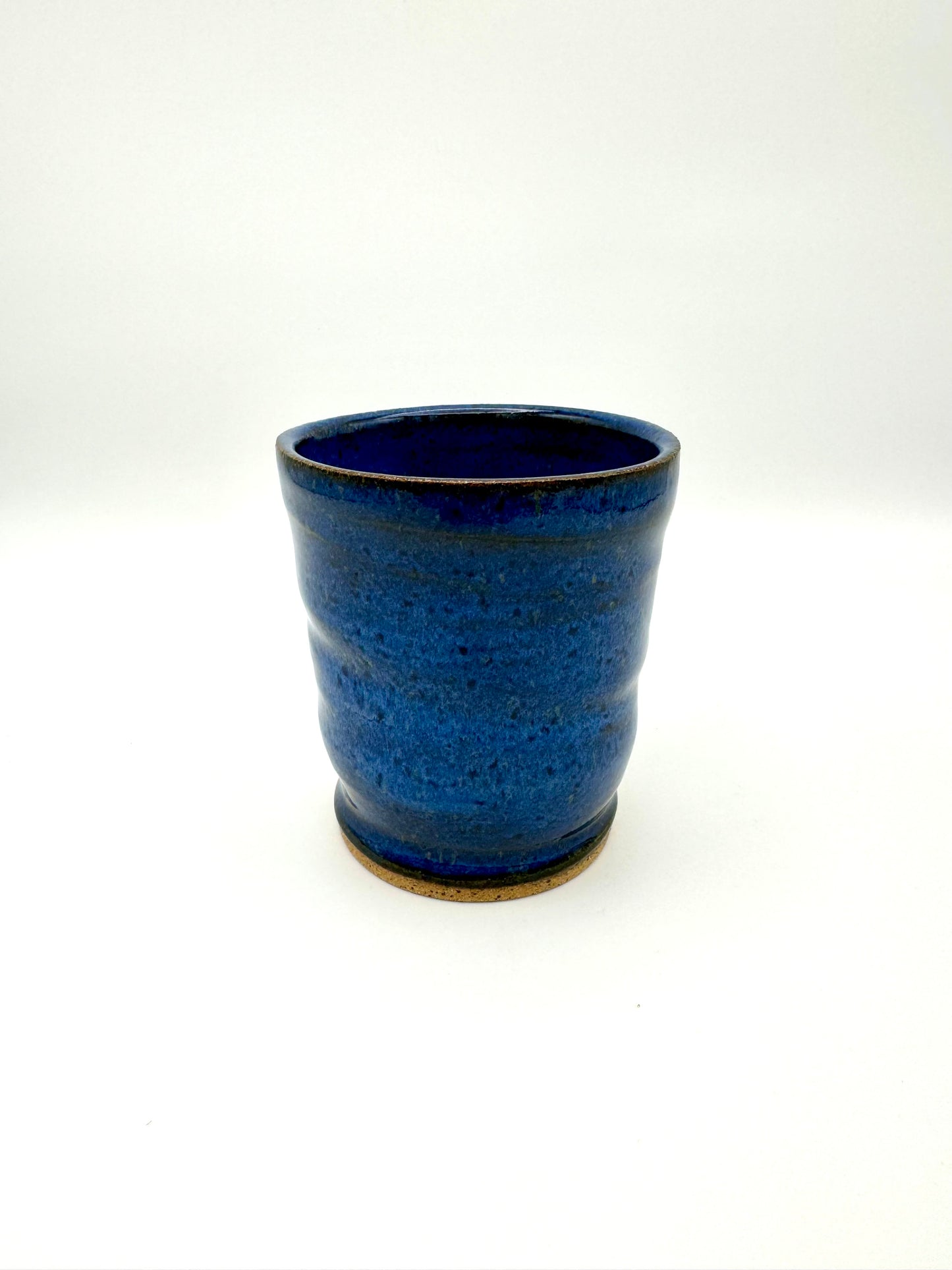 Blue Swirl Cup/Vase (11oz)