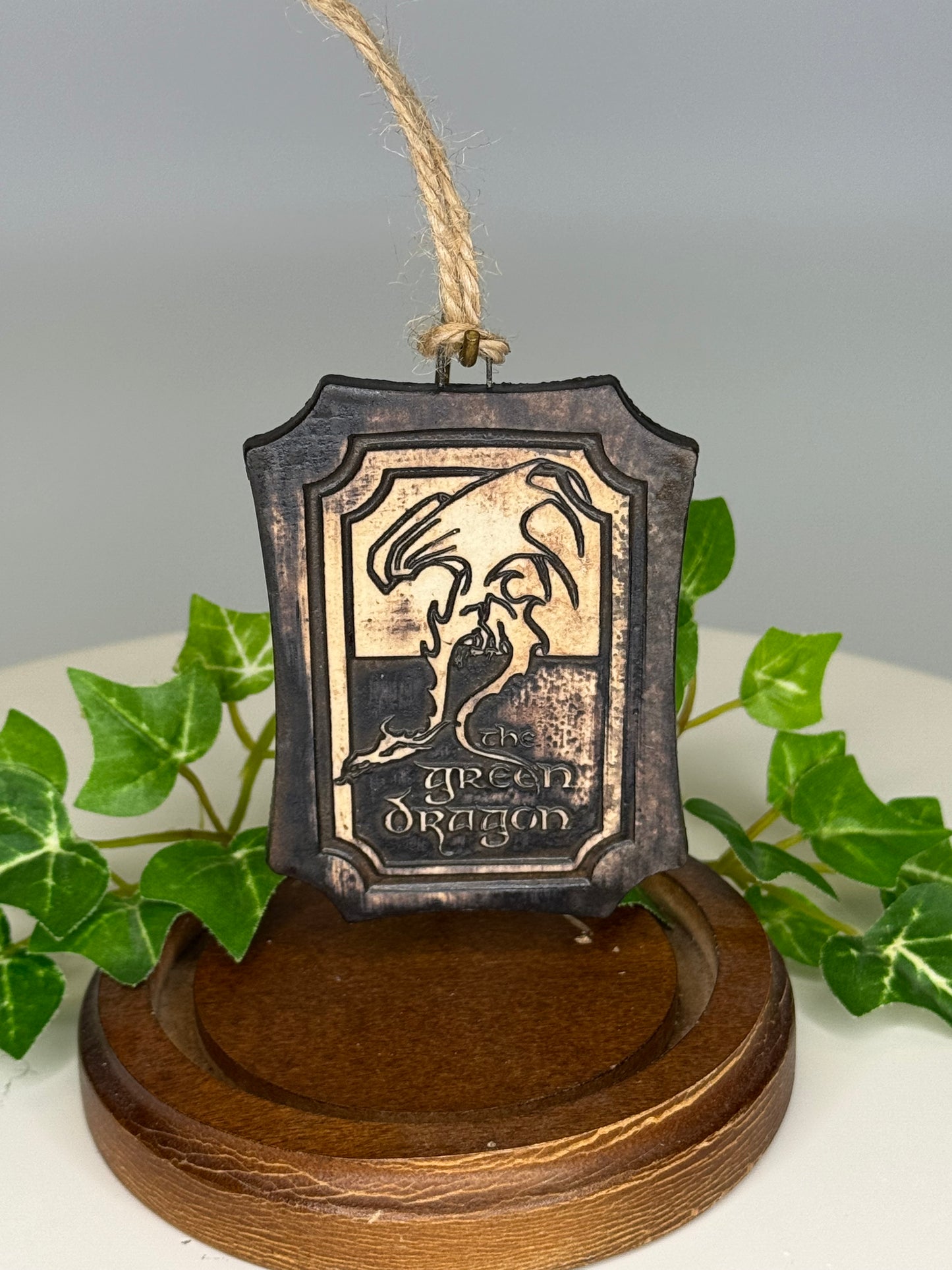 Ornament- Green Dragon Inspired