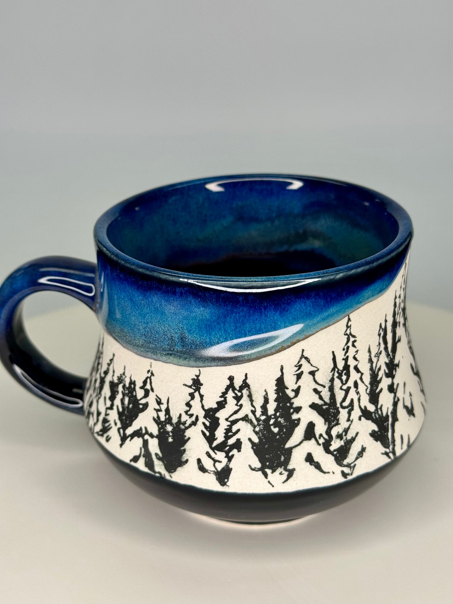 Northern lights tree mug #6