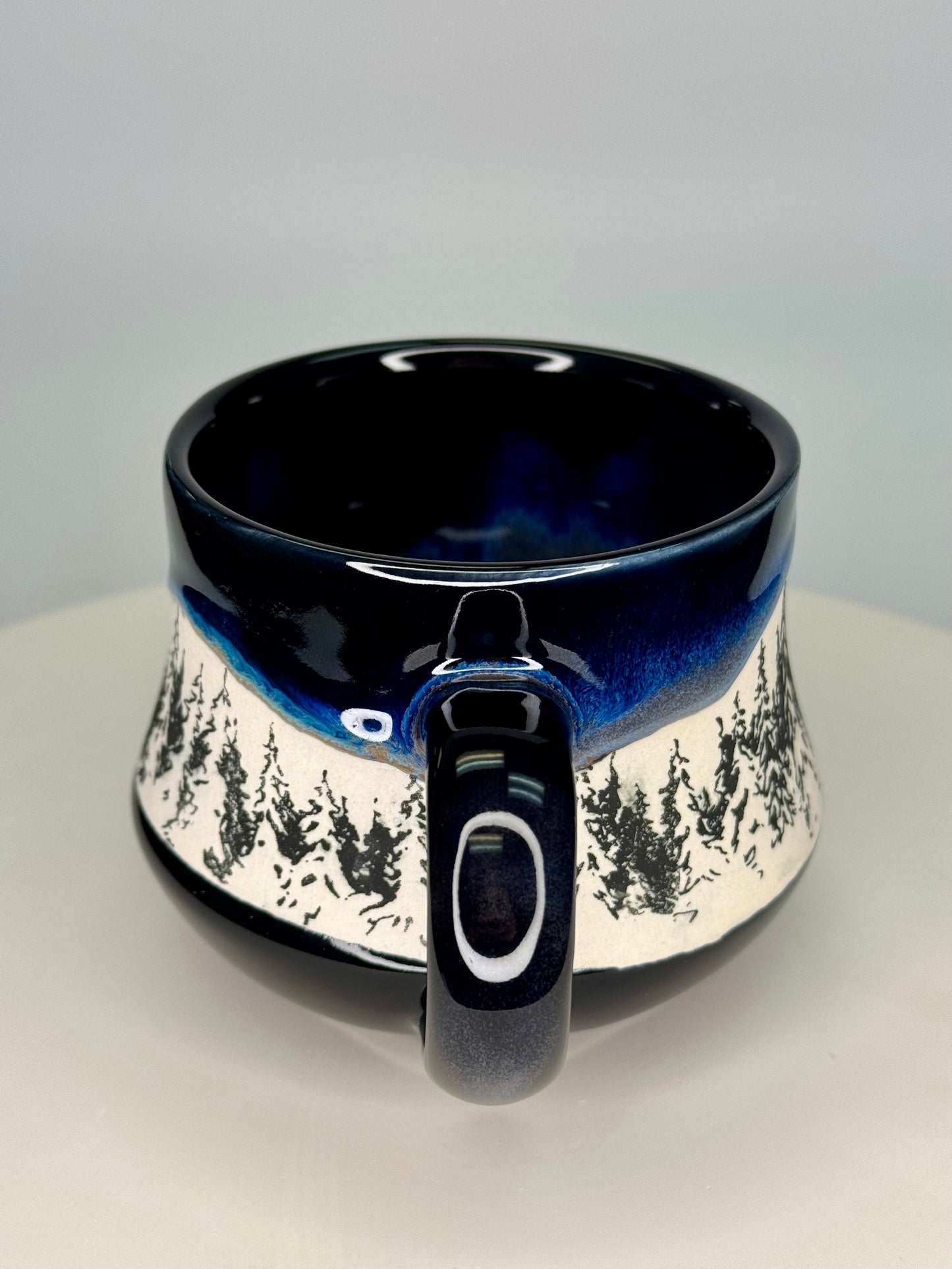 Northern lights tree mug #5
