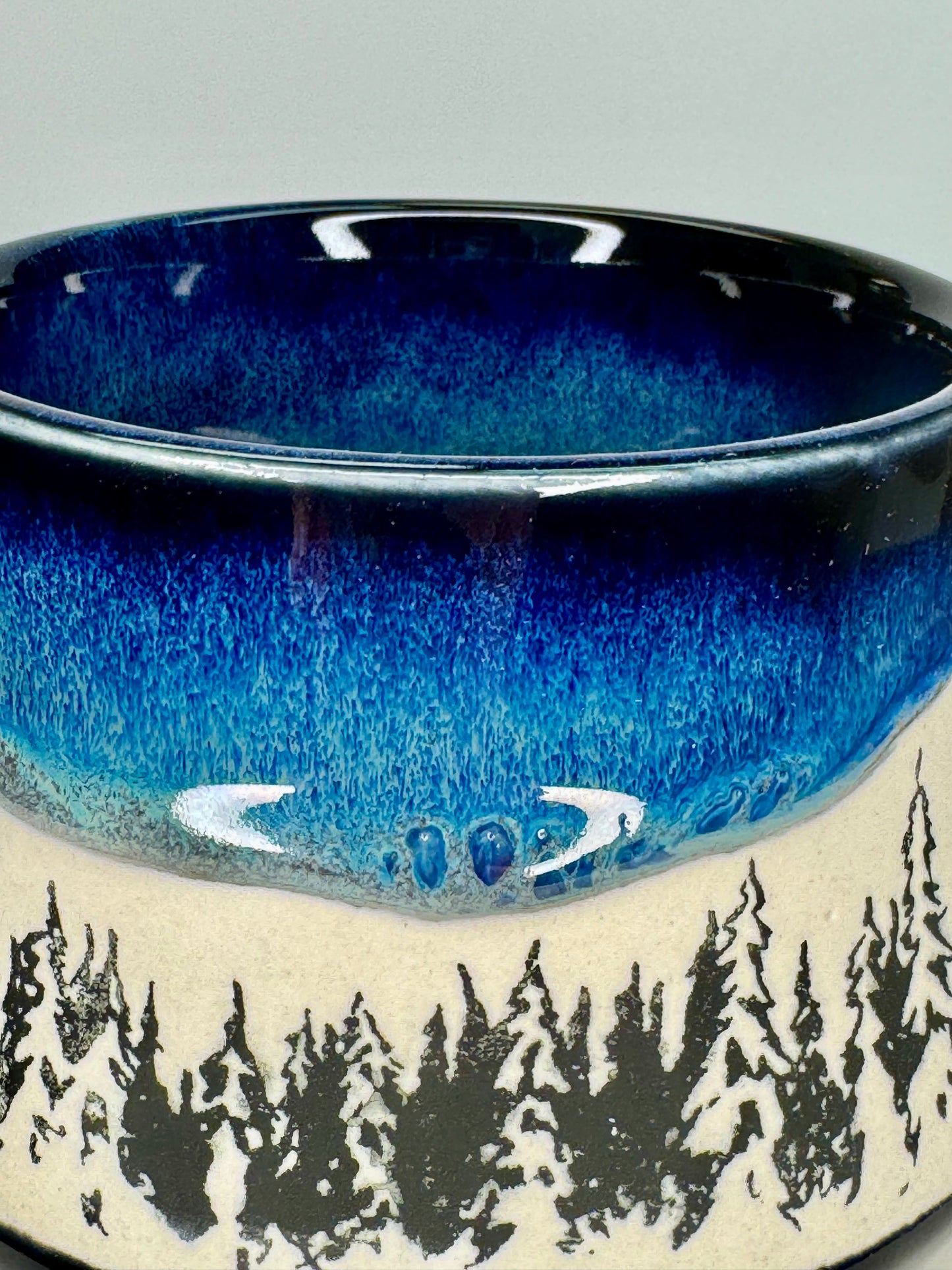 Northern lights tree mug #3