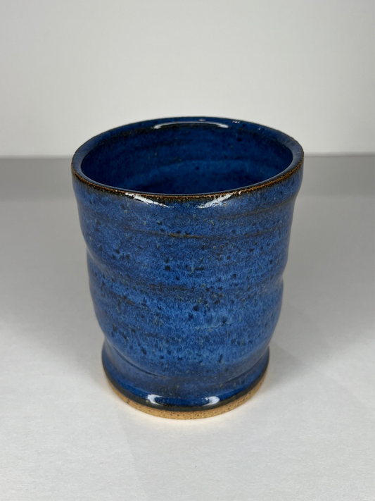 Blue Swirl Cup/Vase (11oz)