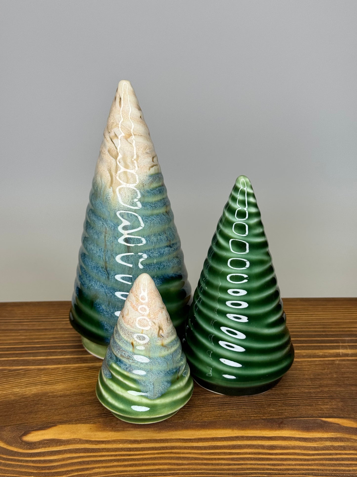 Ceramic Christmas Trees - Coastal Evergreen