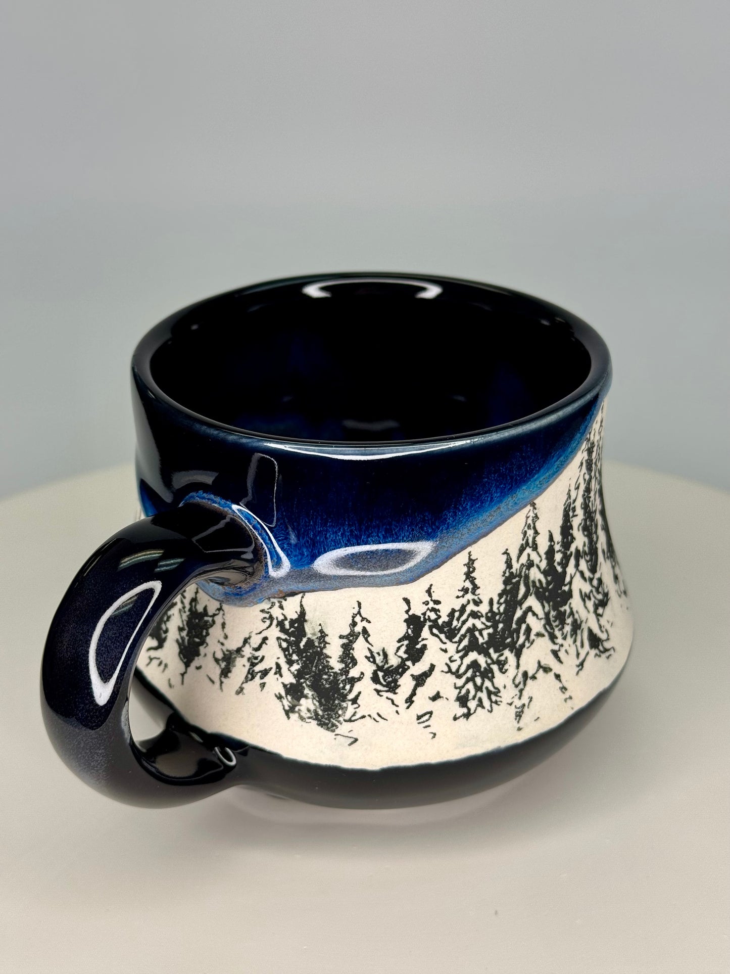 Northern lights tree mug #5