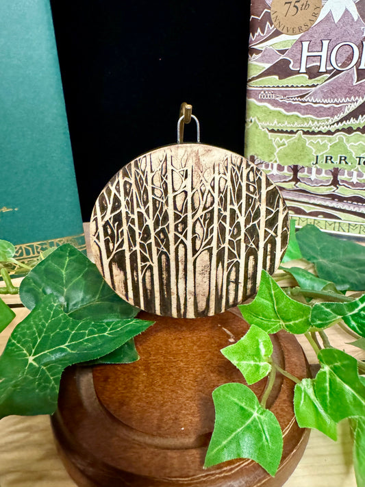 Winter Treeline Ornament