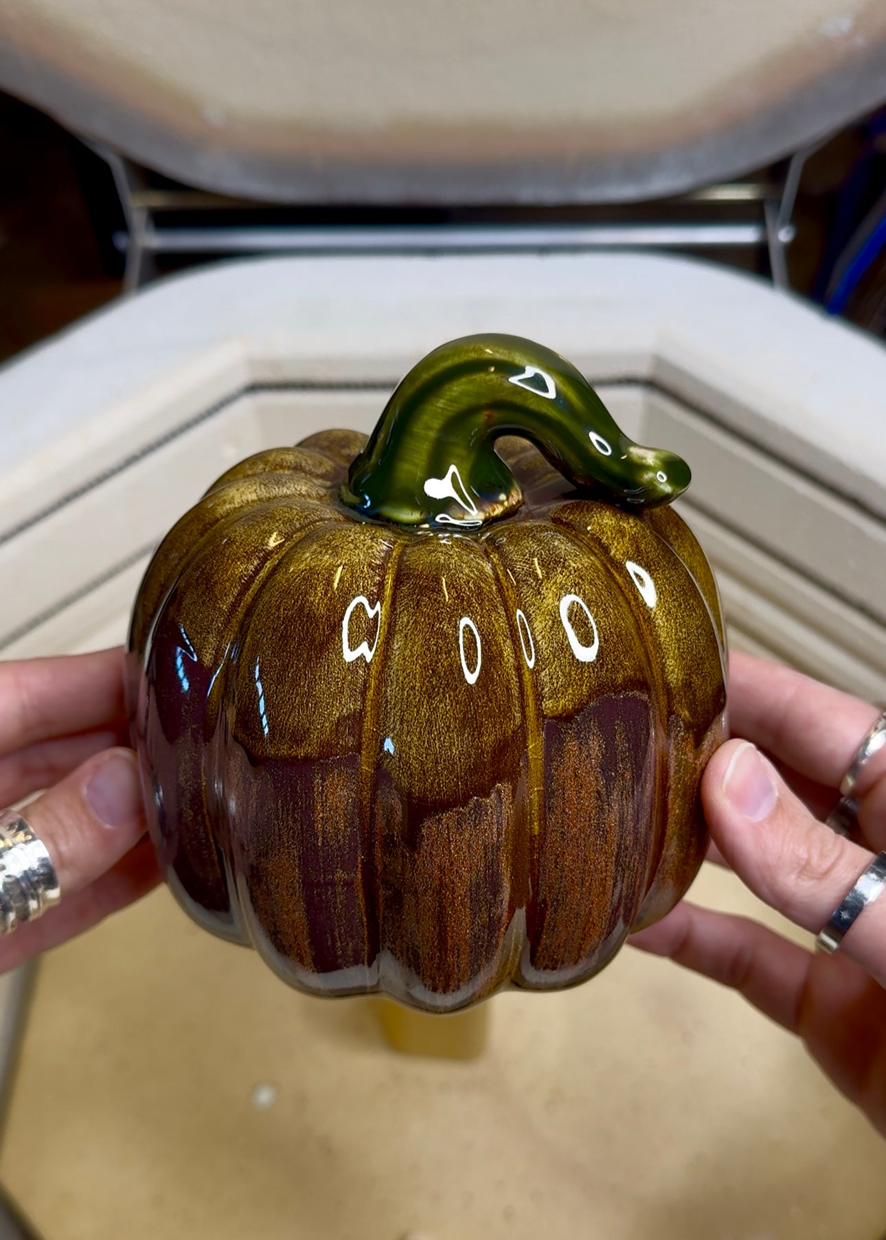 Harvest Pumpkin- Amber Copper