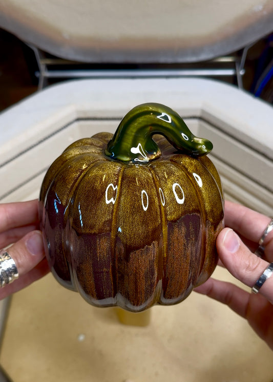 Harvest Pumpkin- Amber Copper
