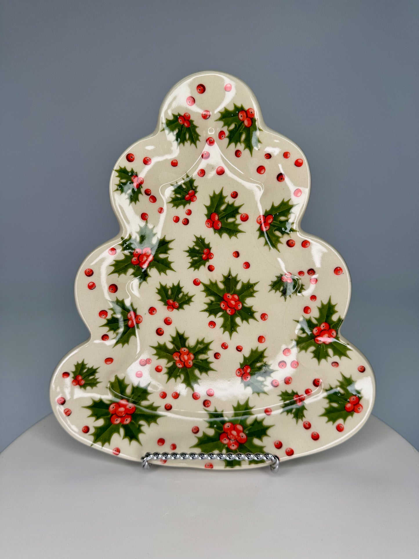 Christmas Tree Platter #1