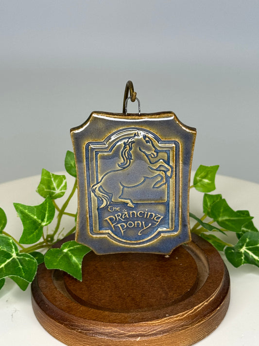 Ornament- Prancing Pony Inspired