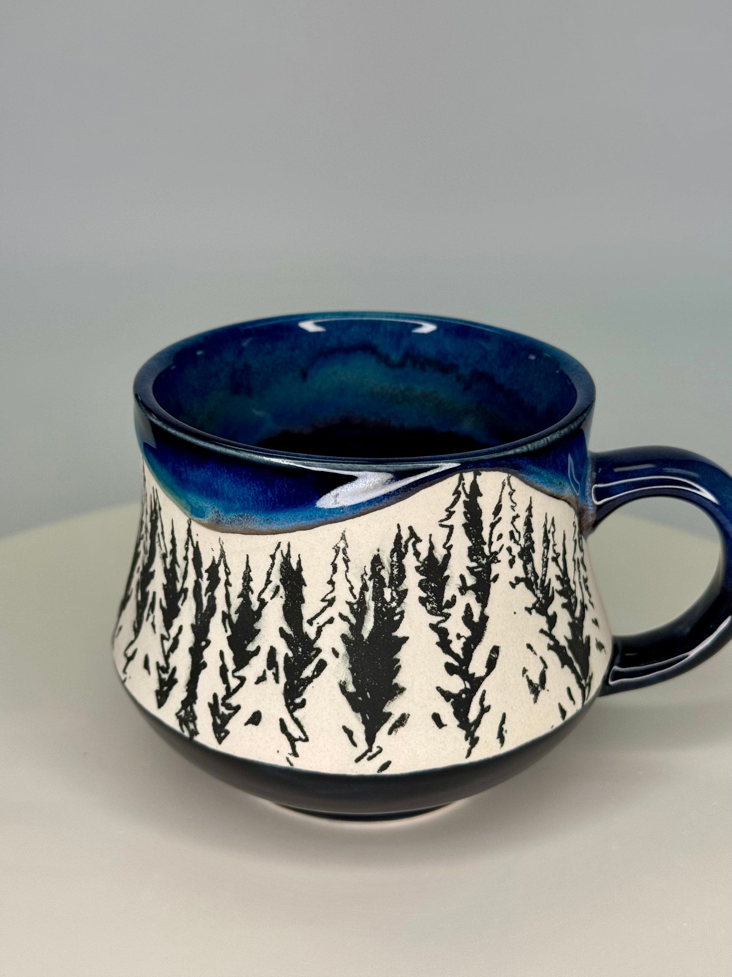 Northern lights tree mug #6