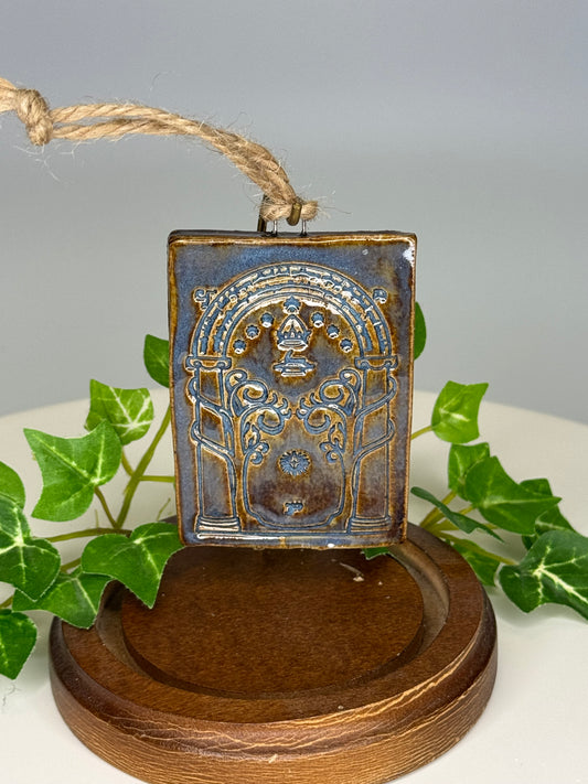 Ornament- Doors of Durin Inspired #2