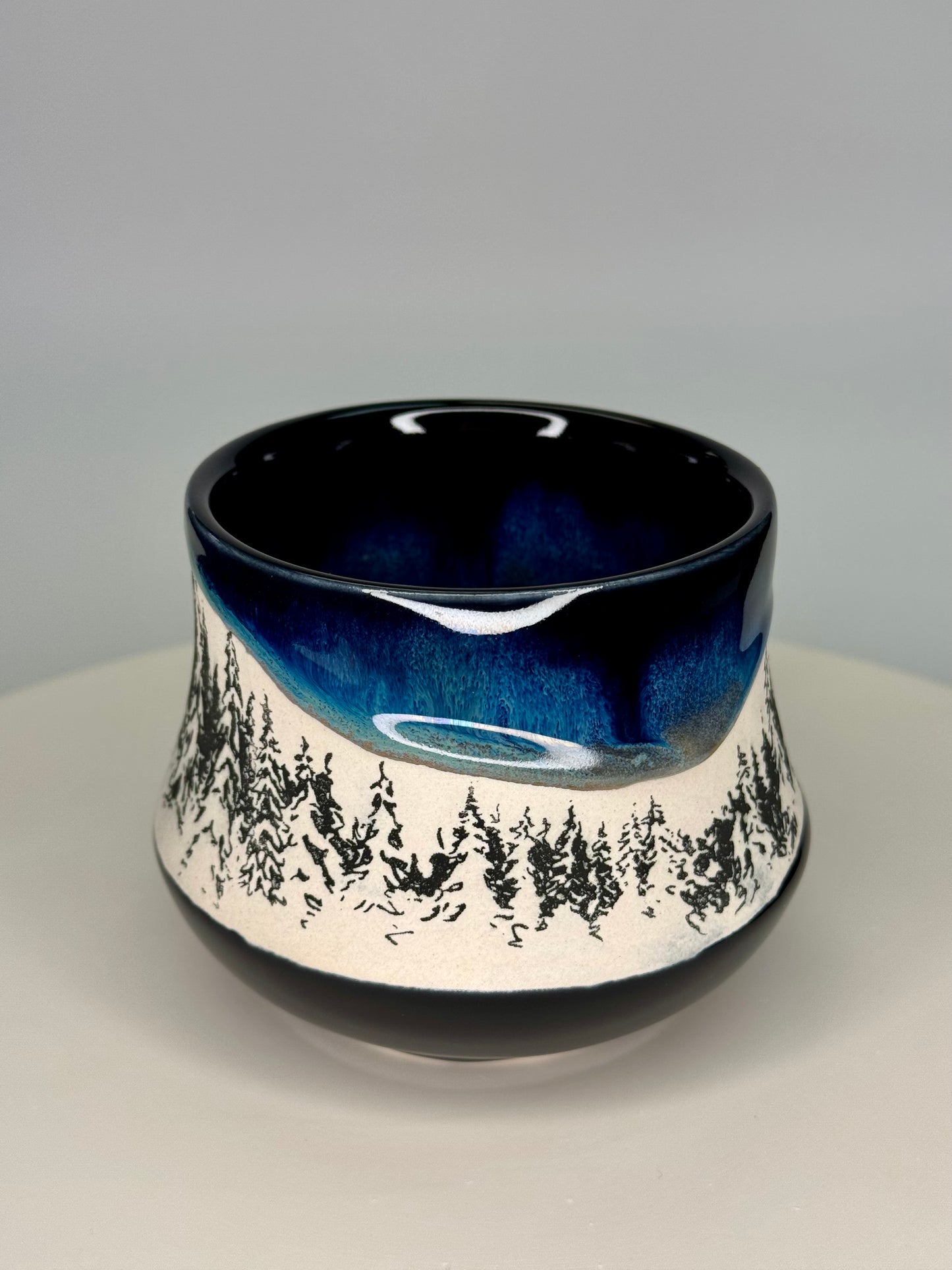 Northern lights tree mug #5