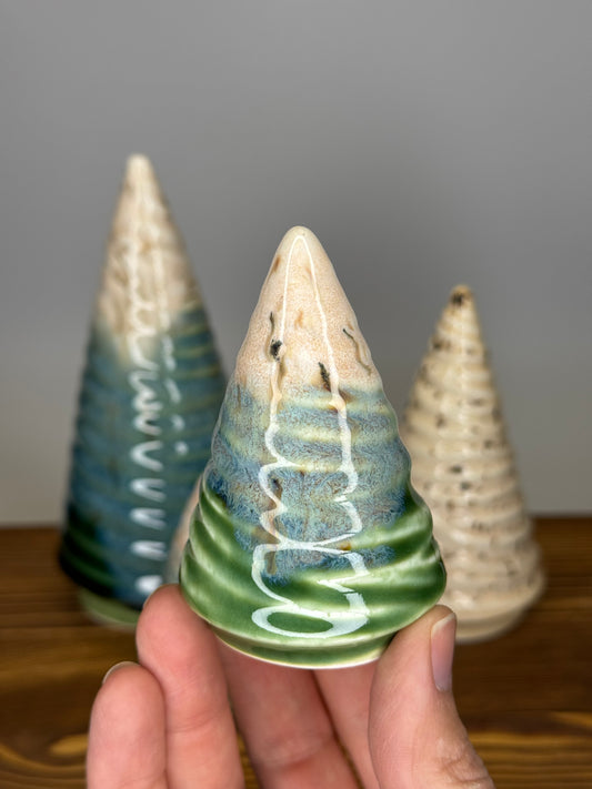 Ceramic Christmas Trees - Coastal Evergreen