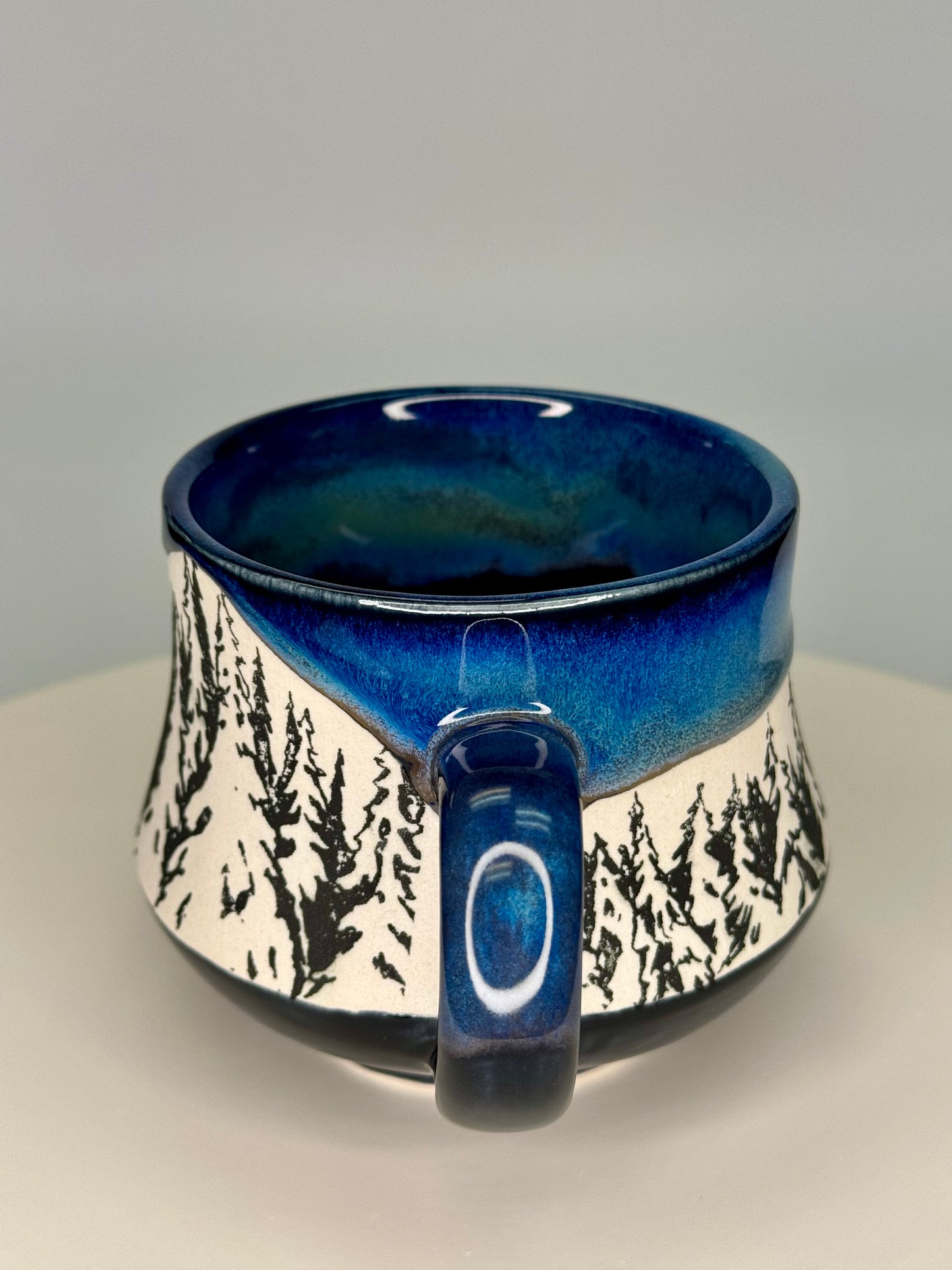 Northern lights tree mug #6