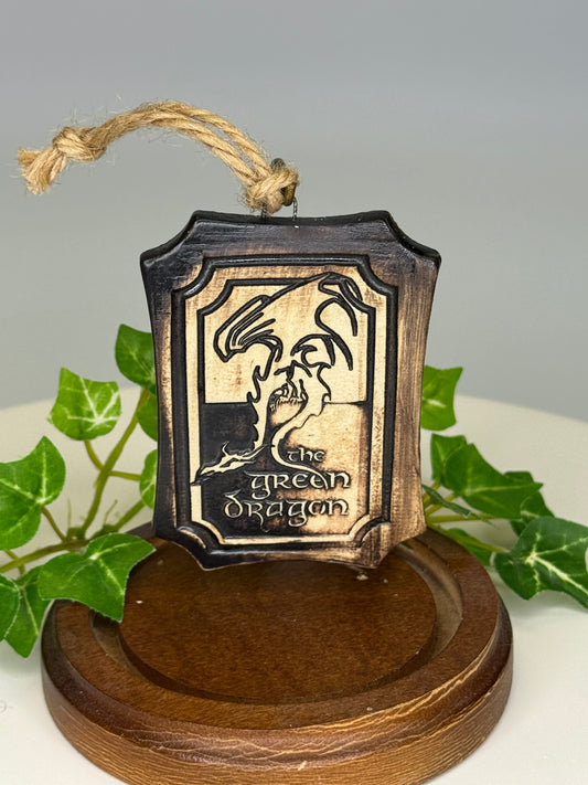 Ornament- Green Dragon Inspired