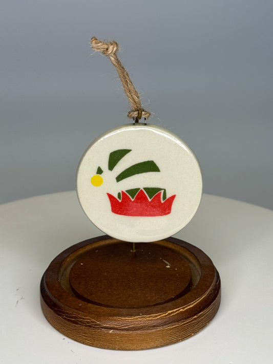 Ornament- Vintage Elf Hat #1