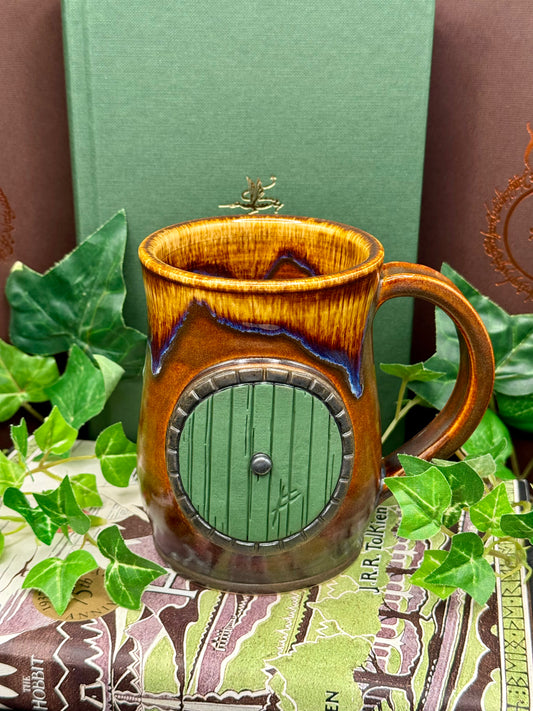 Green Door Mug (#1)