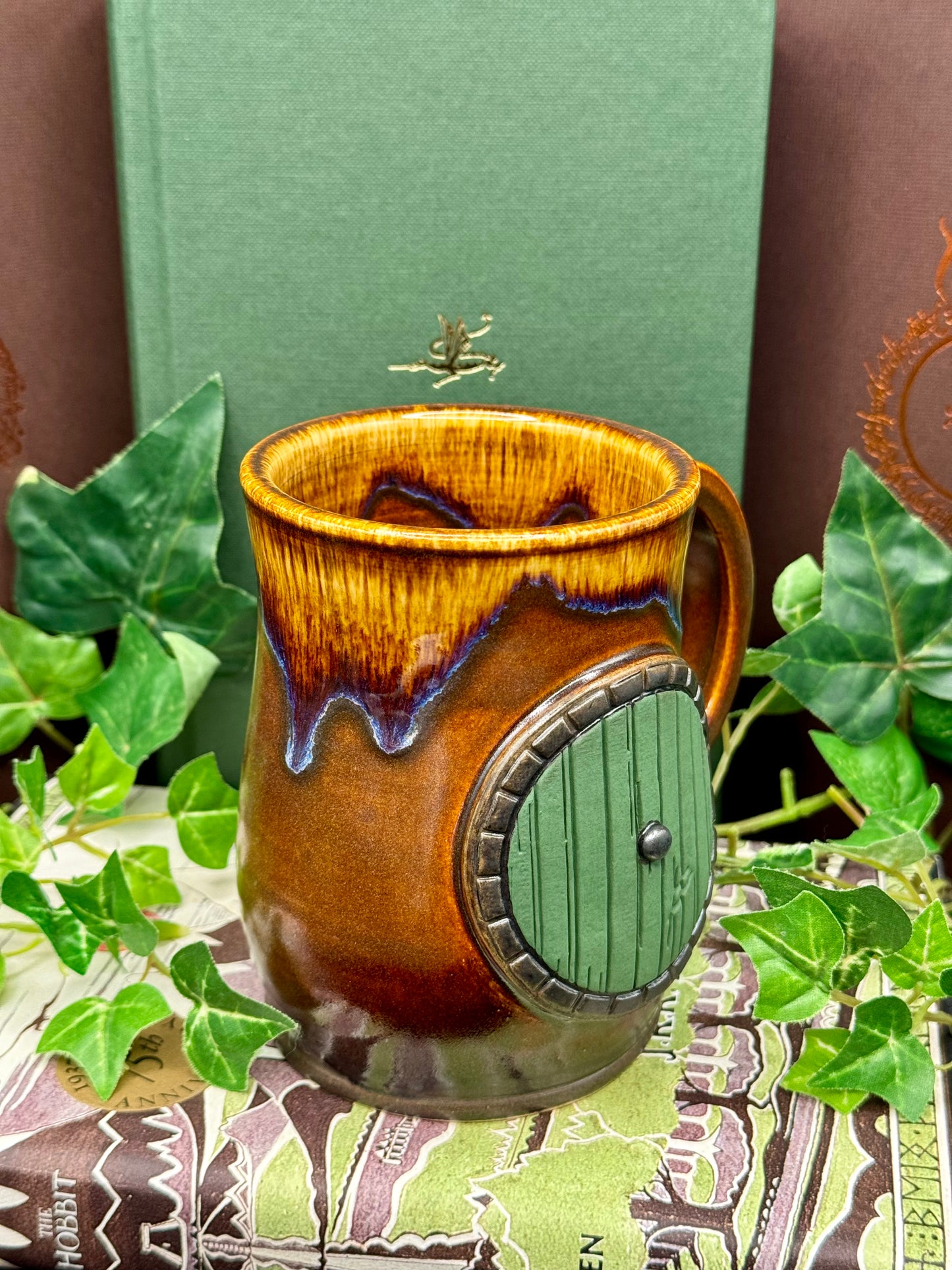 Green Door Mug (#1)