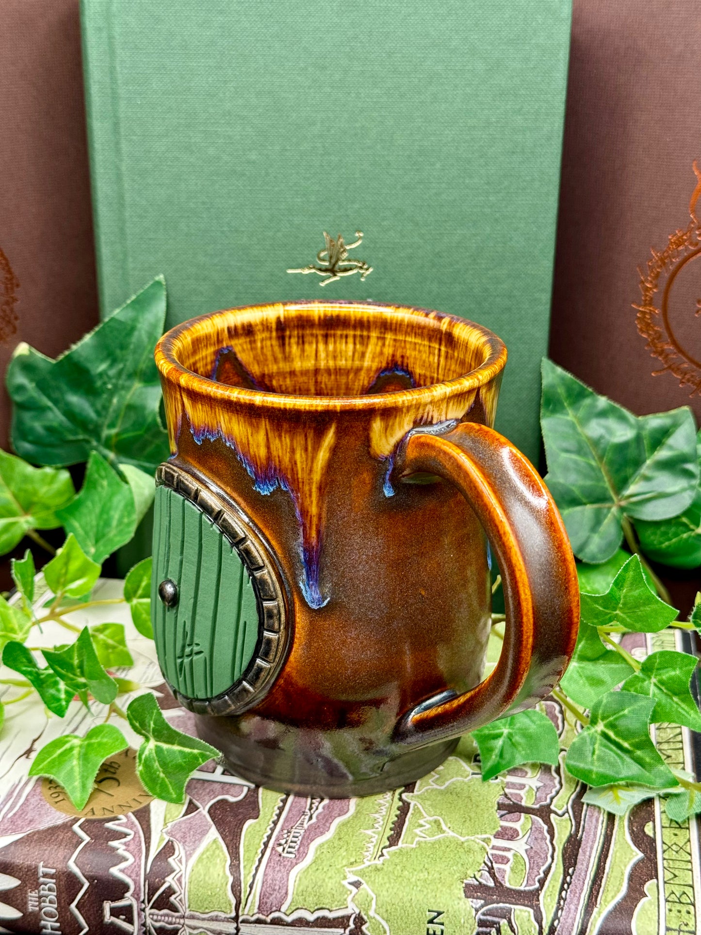 Green Door Mug (#2)