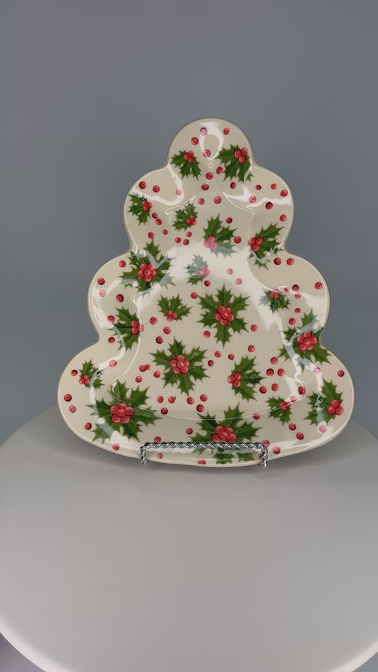 Christmas Tree Platter #1